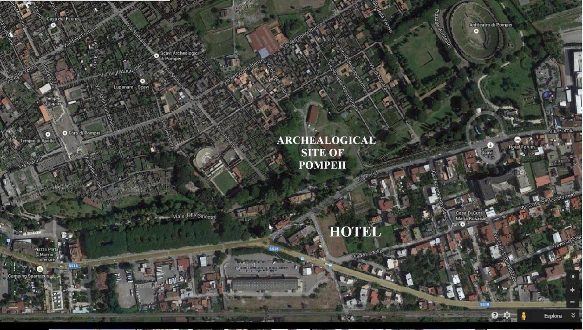 Hotel Degli Amici Pompei Luaran gambar